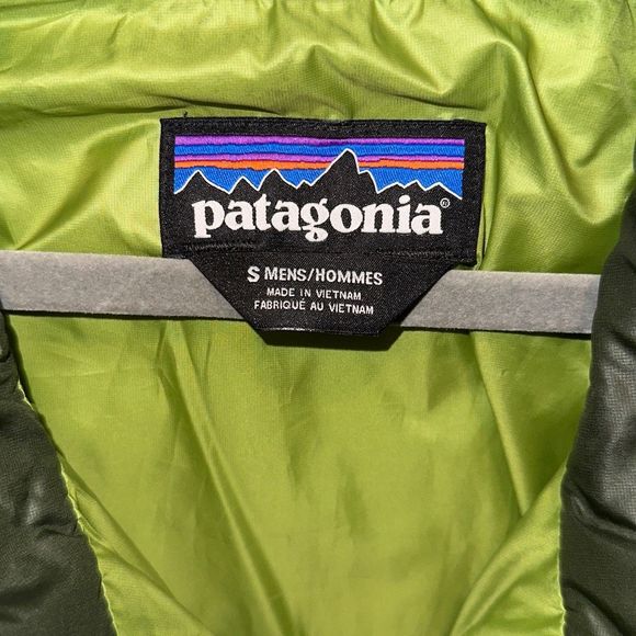 Patagonia Green Vest Mens Sz Small - Picture 5 of 8